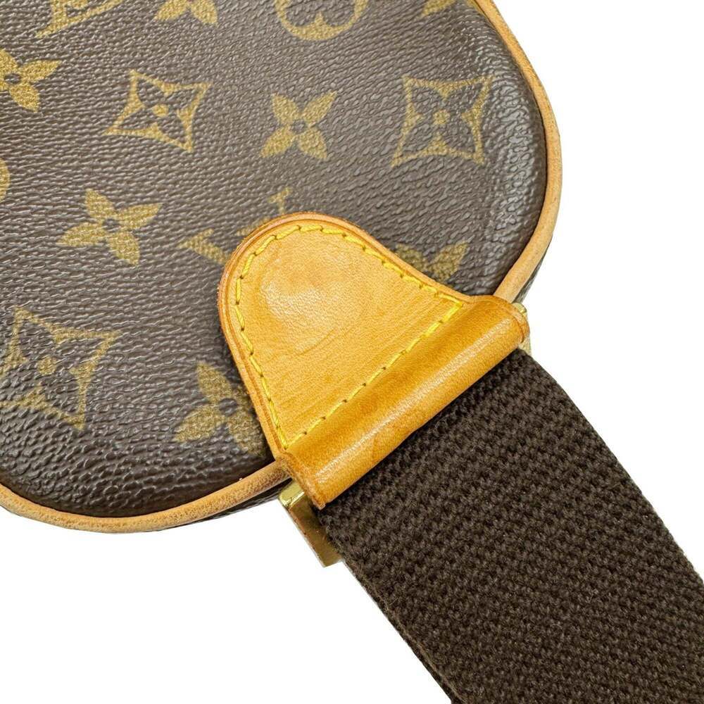 LOUIS VUITTON Authentic Brown Monogram Pochette Shoulder Bag - Picture 7 of 11